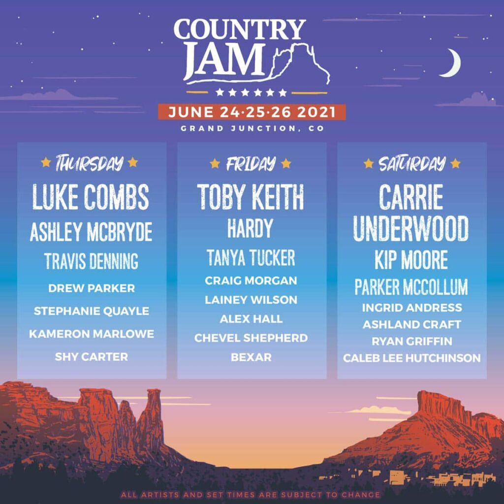 country jam lineup 2022