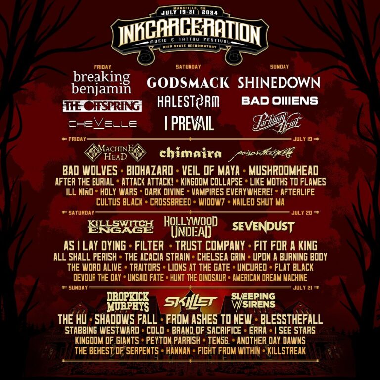 Inkcarceration 2025 Music Festival