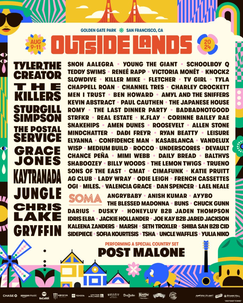 Outside Lands 2024 Music Festival Lineup and Tickets