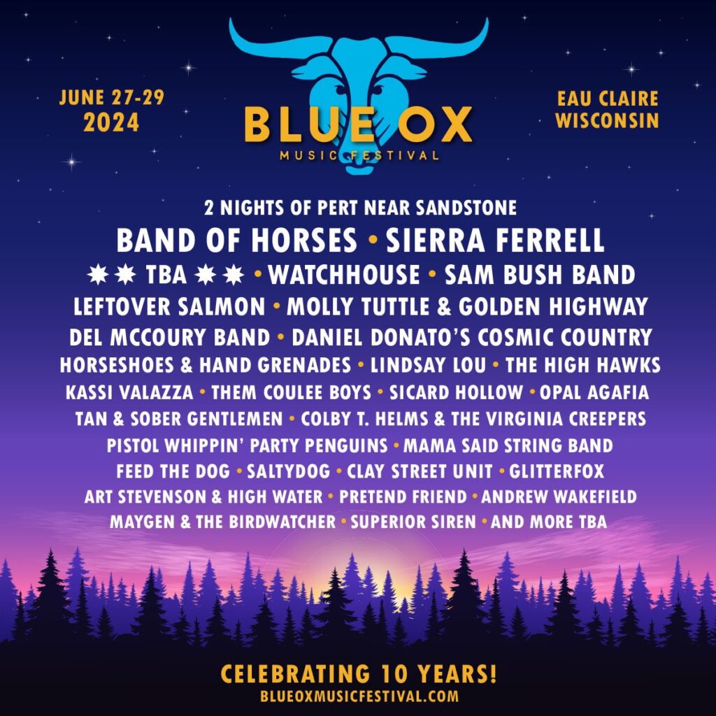 Blue Ox 2024 Music Festival Lineup and Tickets