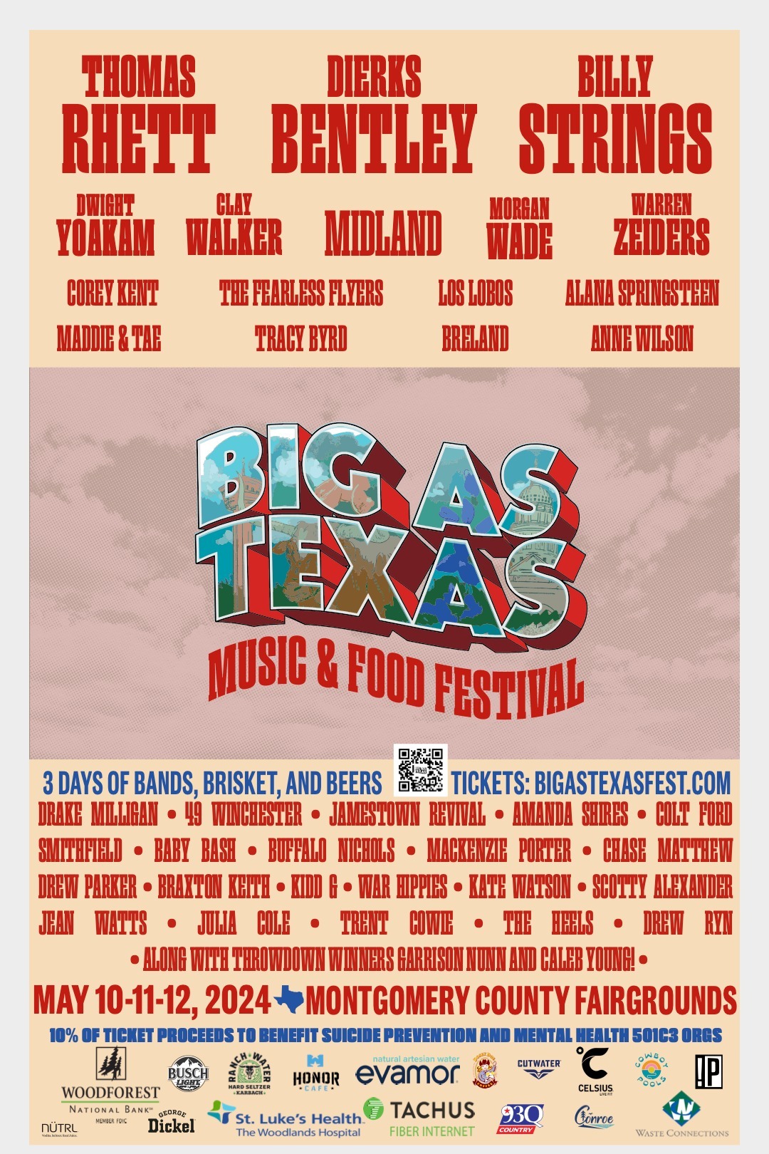 big as texas lineup 2024