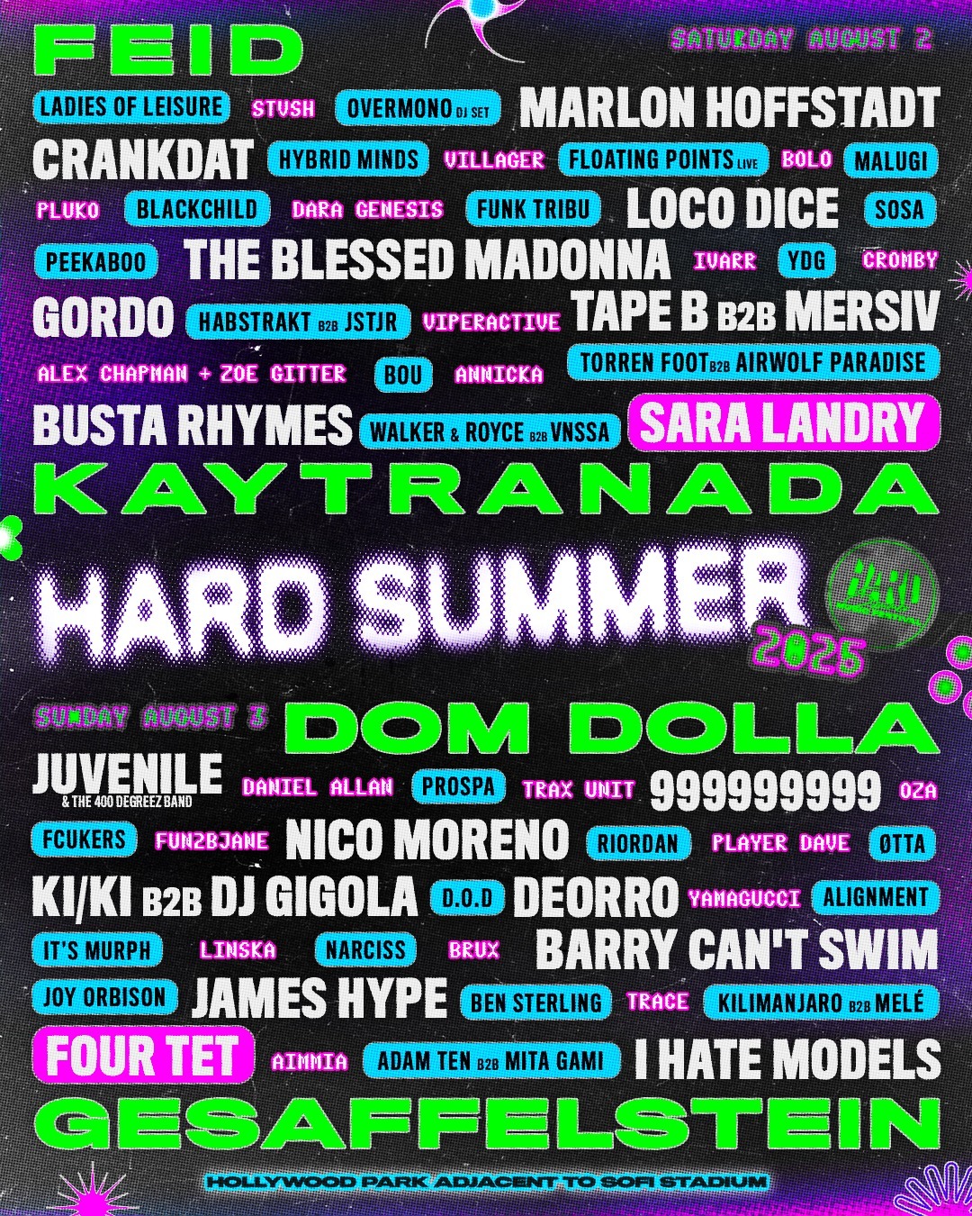 hard summer lineup 2025